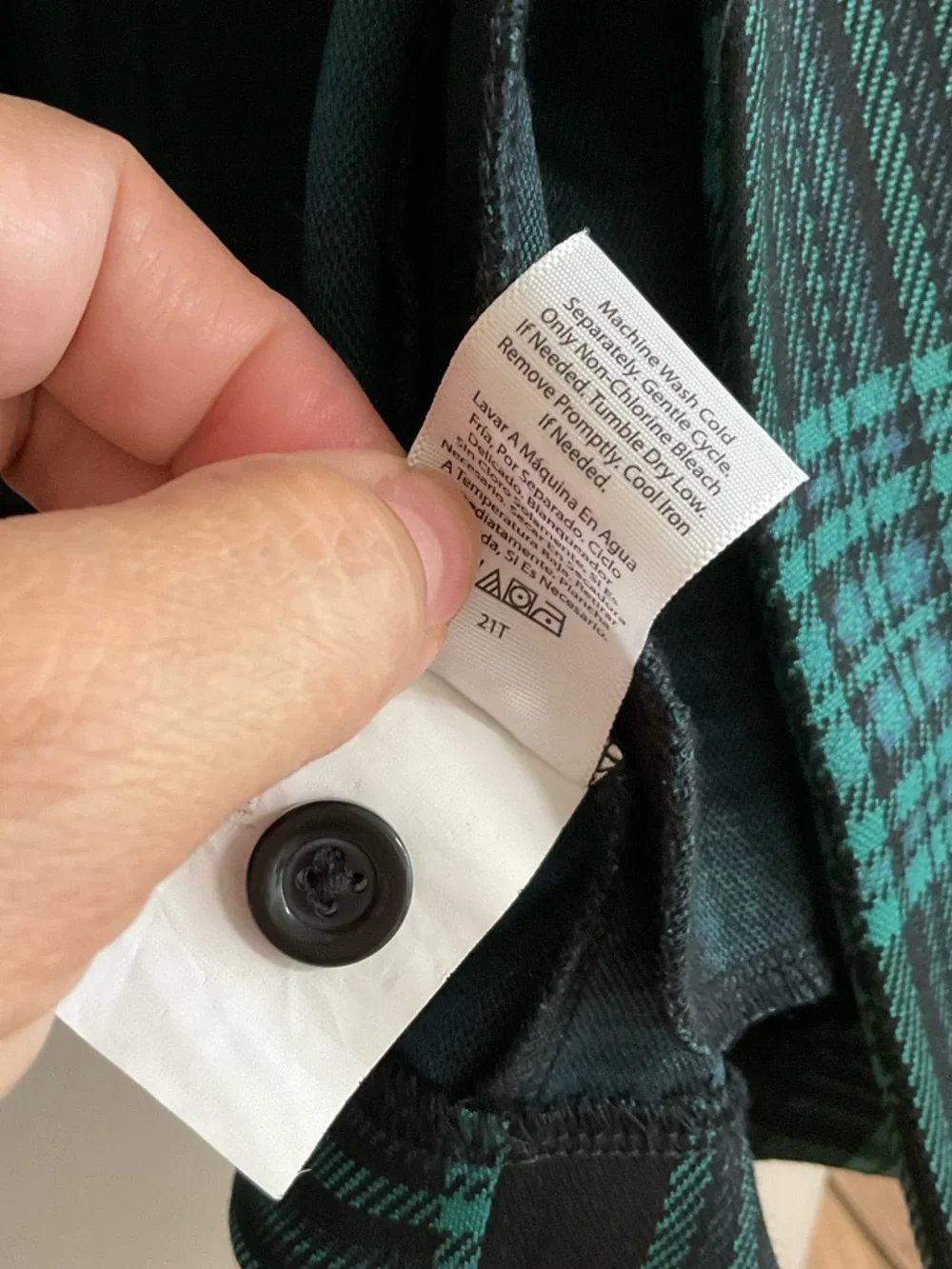 Free Assembly Plaid Double Breasted Schoolgirl Blazer